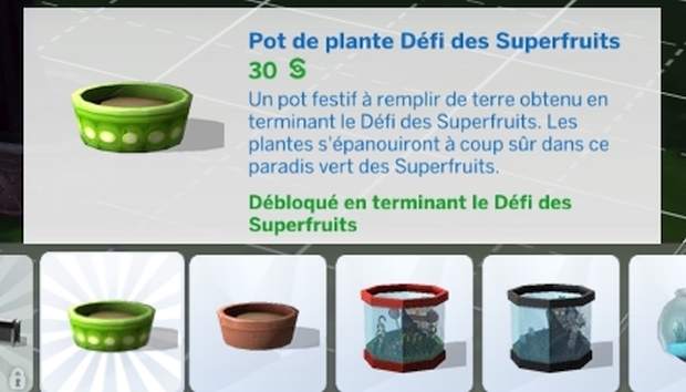 Les Sims 4 Pot superfruits