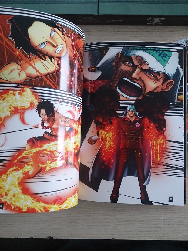 One Piece Burning Blood Press Kit Collector Unboxing Screen  (10)