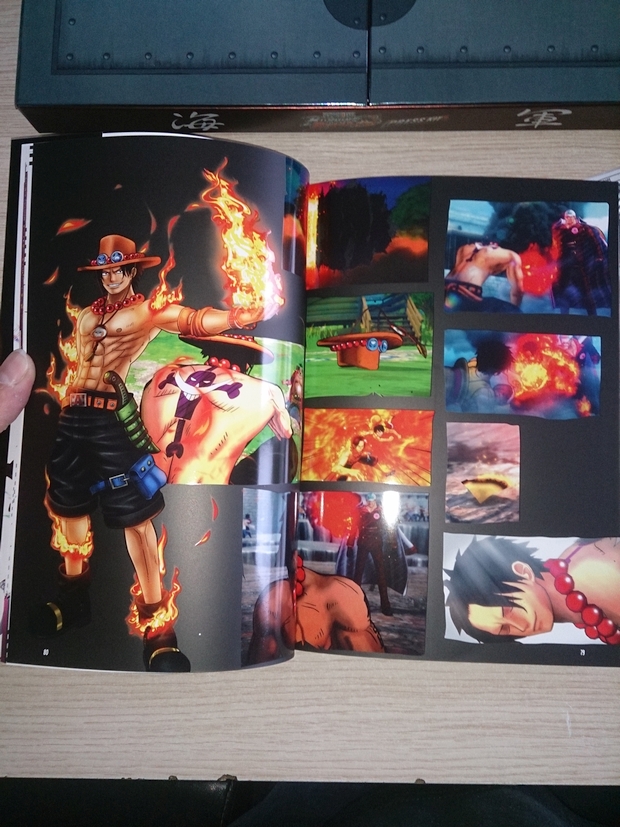 One Piece Burning Blood Press Kit Collector Unboxing Screen  (11)