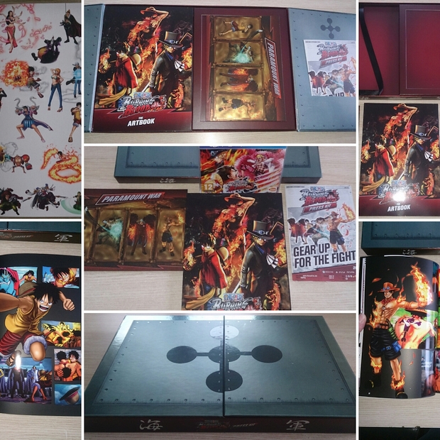 One Piece Burning Blood Press Kit Collector Unboxing Screen  (2)