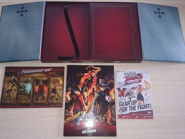 One Piece Burning Blood Press Kit Collector Unboxing Screen  (6)