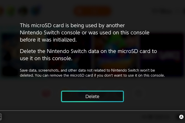 Comment formatter une carte SD sur la Nintendo Switch