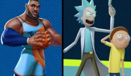 multiversus rick and morty lebron james gameplay trailer