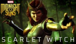 marvel's midnight suns scarlet witch trailer