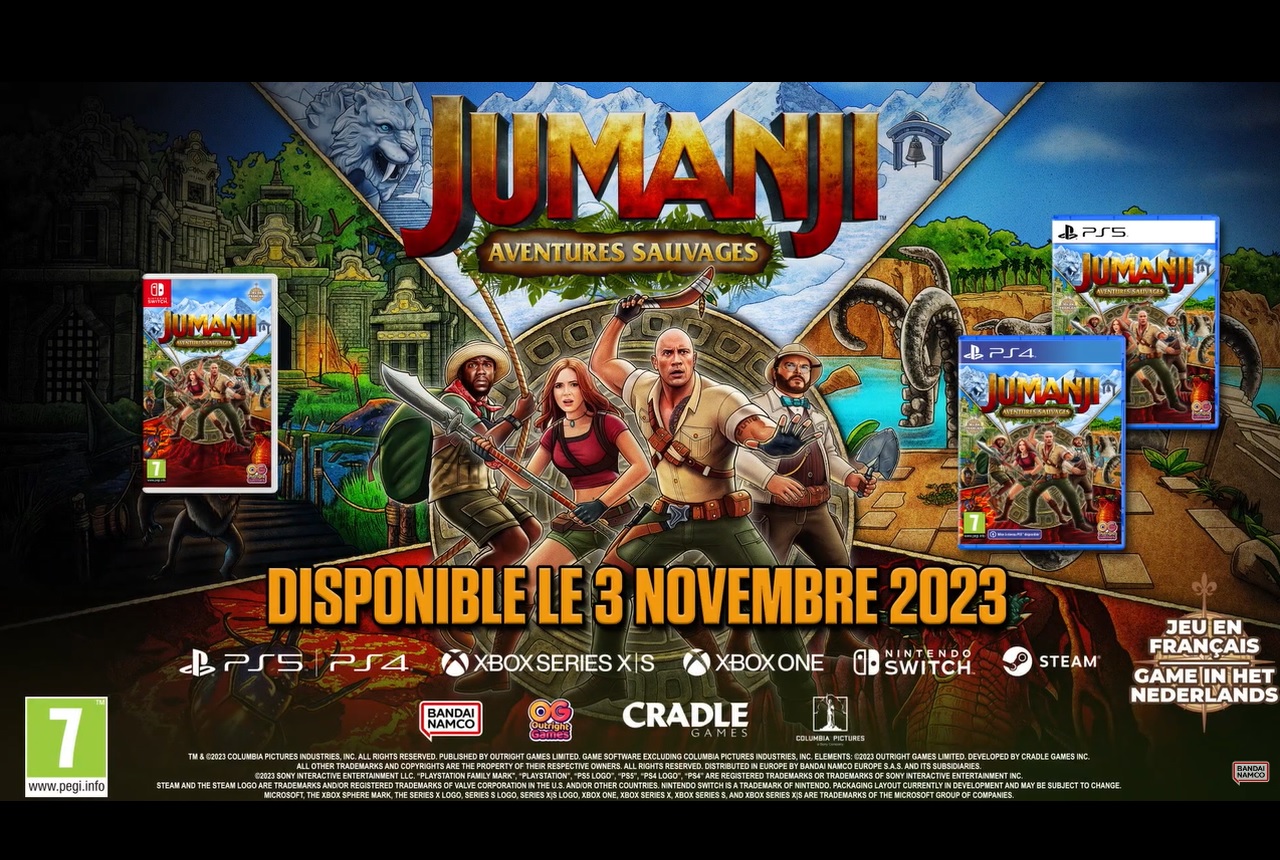 Jeu de société Jumanji, la dernière édition du Jeu d'aventure