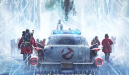 ghostbusters frozen empire poster logo