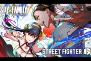 spy x family code white x street fighter 6
