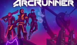 arcrunner gameplay trailer logo