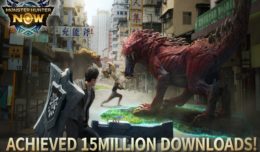 monster hunter now 15 millions downloads