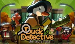 duck detective the secret salami test switch logo