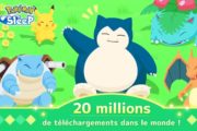 pokémon sleep 20 millions download