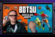 botsu ridiculous robots test steam deck logo