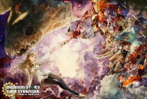 digimon story time stranger artwork