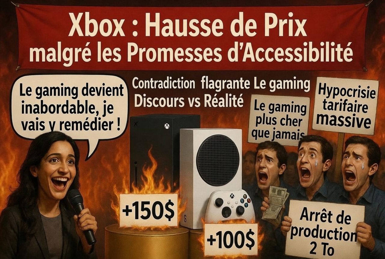 Xbox Series hausse de prix hypocrite