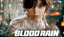 stellar blade blood rain