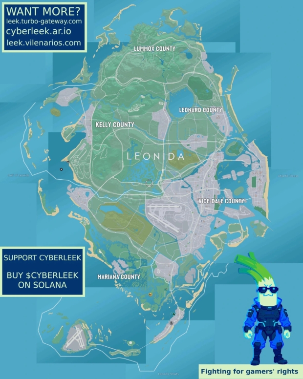 gta 6 leak map