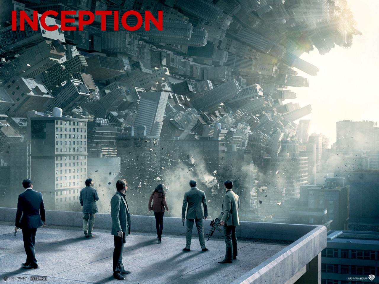 Le monde s'écroule et se récrée au gré du façonneur dans Inception