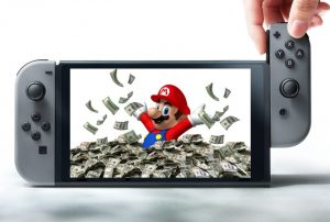 nintendo switch money vente