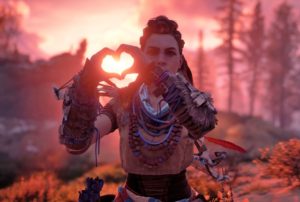 Sony PlayStation Love Aloy Horizon Forbidden West Zero Dawn It happens on playstation