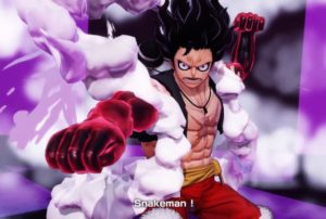 one piece pirate warriors 4 luffy gear 4 snakeman