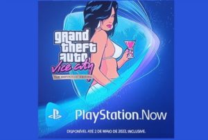 PlayStation Now de Février GTA Vice City Definite Edition Remaster