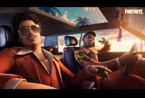 fortnite serie icone bruno mars silk sonic