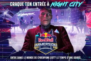Red Bull Immersion cyberpunk