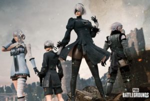 pubg battlegrounds crossover nier automata