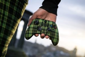 xbox manette tartan Ecosse