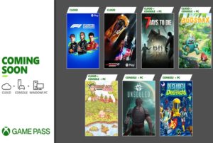 Xbox Game Pass April 2022
