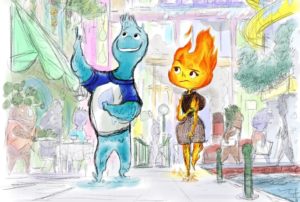 Elemental Disney Pixar Logo