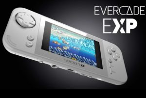 evercade xp screen logo
