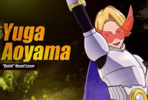 my hero one's justice 2 yuga aoyama