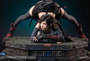 tifa lockhart final fantasy 7 remake jack-o pose statue