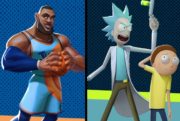 multiversus rick and morty lebron james gameplay trailer