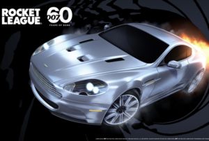 rocket league james bond 007 aston martin dbs logo