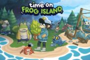 time on frog island logo