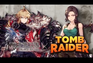 tomb raider final fantasy brave exvius war of the visions