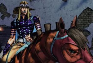 jojo's bizarre adventure all-star battle r gyro zeppeli gameplay
