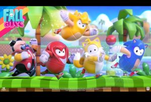 sonic fall guys