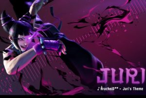 street fighter 6 juri kimberly theme song arachnid