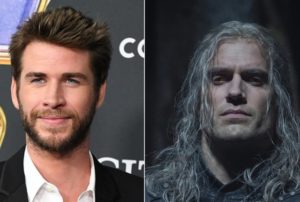 geralt de riv henry cavill liam hemsworth the witcher
