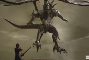 crisis core final fantasy vii reunion bahamut