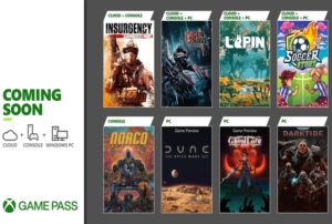 xbox game pass novembre 2022