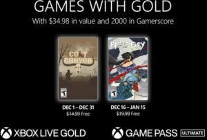 xbox live gold games with gold décembre 2022