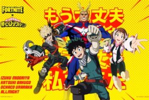fortnite x my hero academia