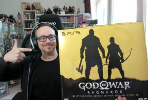 god of war ragnarok jotnar edition unboxing logo