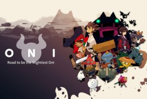 oni road to be the mightiest oni logo