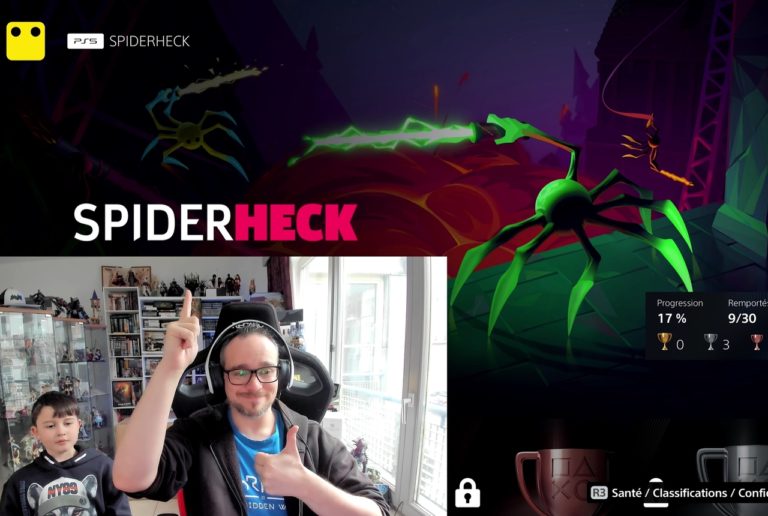 spiderheck test vidéo playstation 5 logo