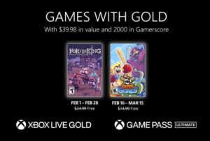 xbox games with gold février 2023